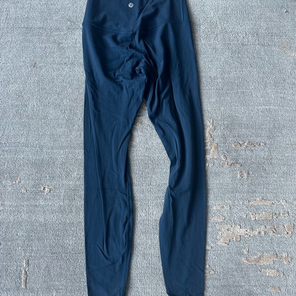 Lululemon Athletica Navy Ultra High-Waisted Align Leggings - Picture 3 of 5